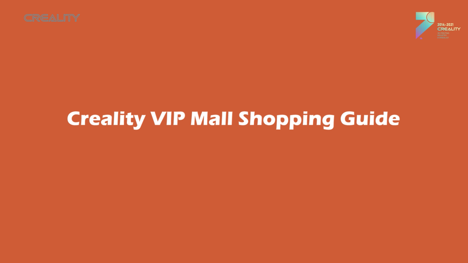 Creality VIP Mall