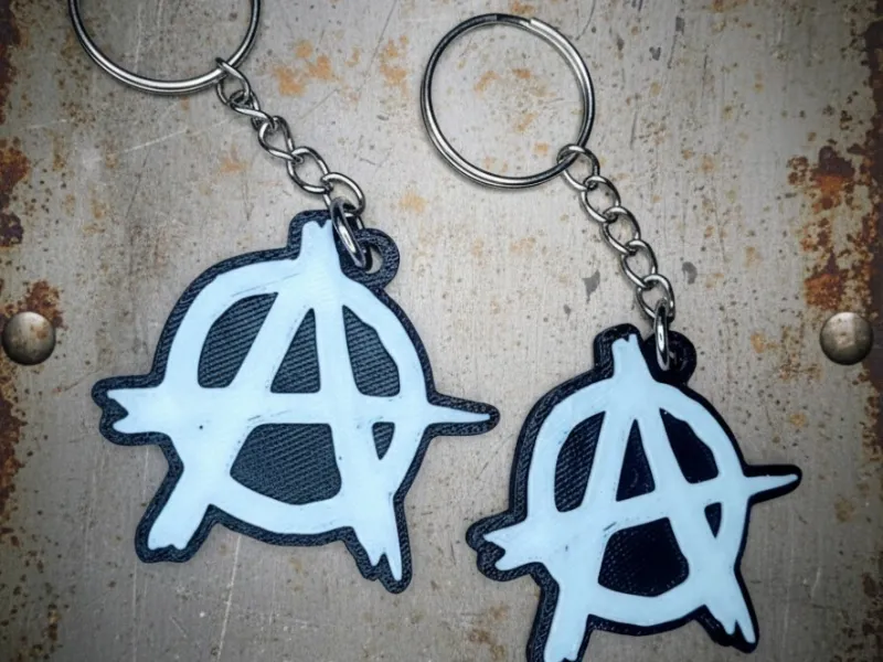 ANARCHY KEYCHAIN - LLAVERO.