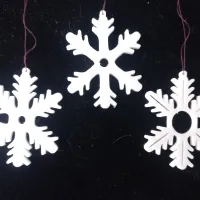 Snowflake ornament set-1