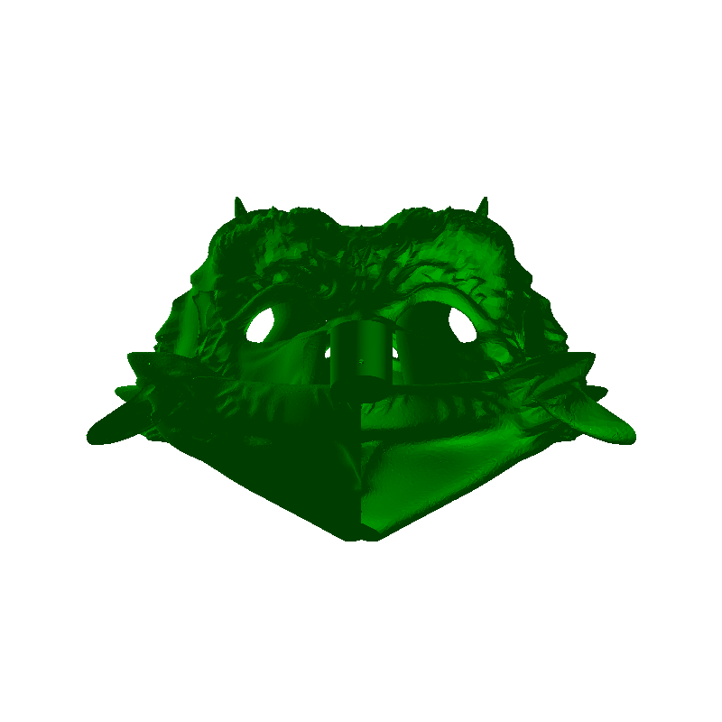Maschere in maschera dell'Anno del Drago