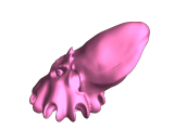 More Realistic Octopus w/articulating arms. pip.-0