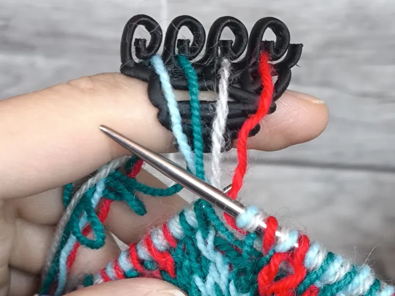 кольцо для вязания жаккарда, ring jacquard