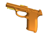 .45 airsoft pistol.-2