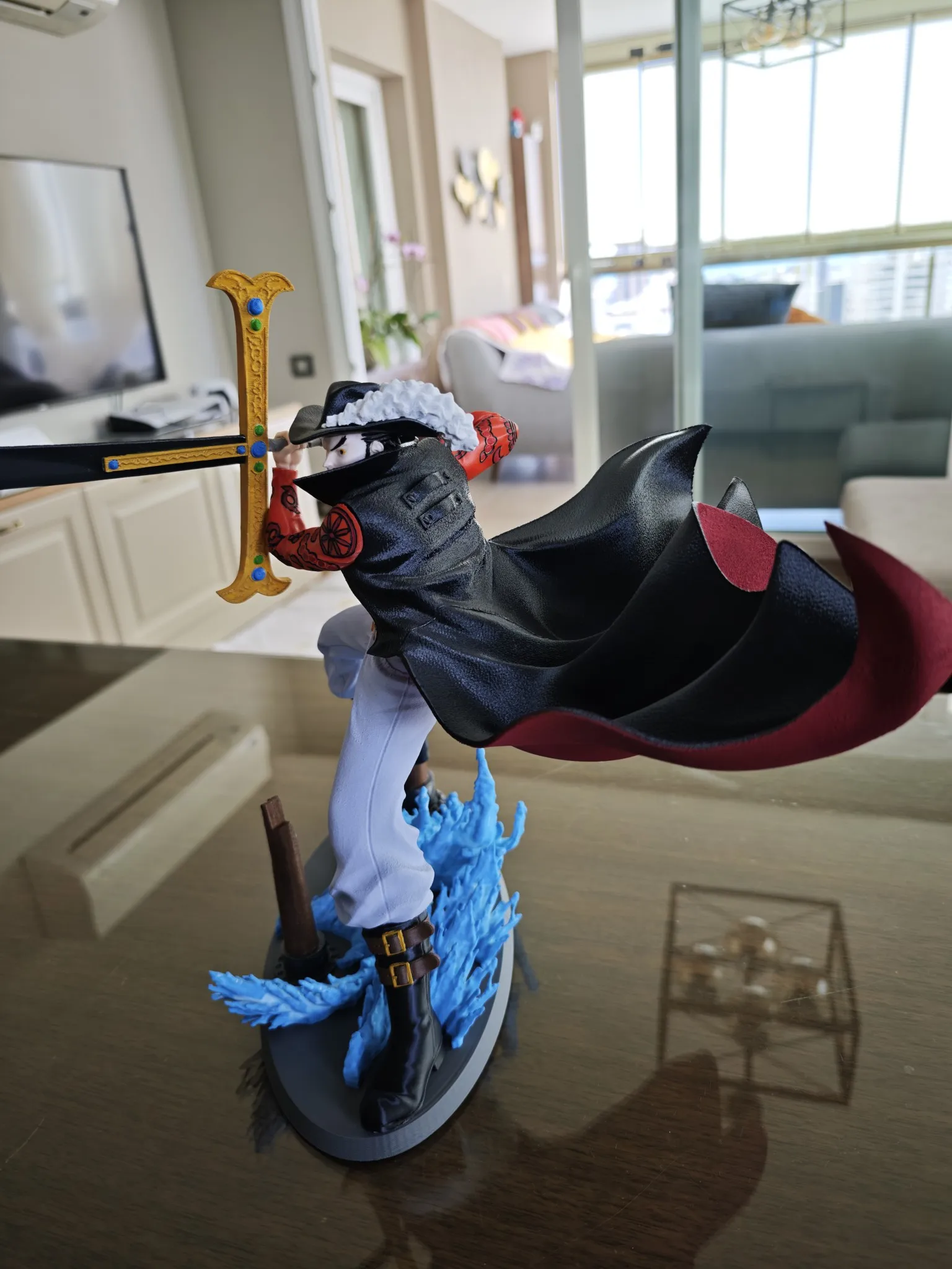 Dracula Mihawk - Impressão 3D - Uma peça-3