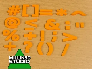 Simple Set of Symbols for arts, crafts and projects