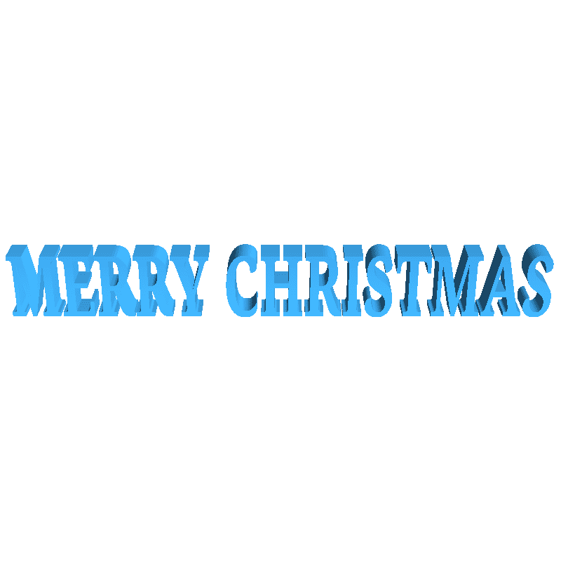 MERRY CHRISTMAS + Snowman