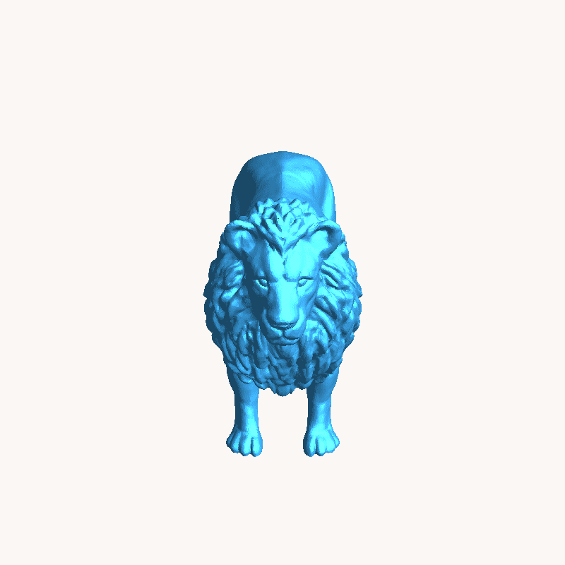 Male lion