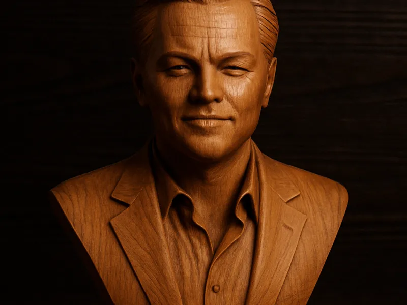Leonardo DiCaprio bust