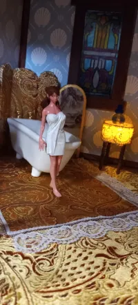 CUTE GIRL IN A TOWEL-1
