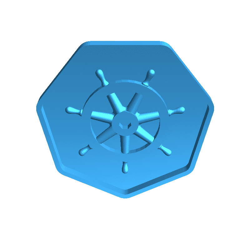 Kubernetes logo | 3D models download | Creality Cloud