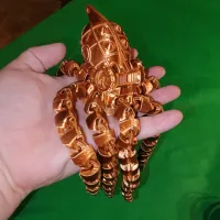 Flexi Steampunk Octopus Long Tentacles (Spiral, Articulated-2