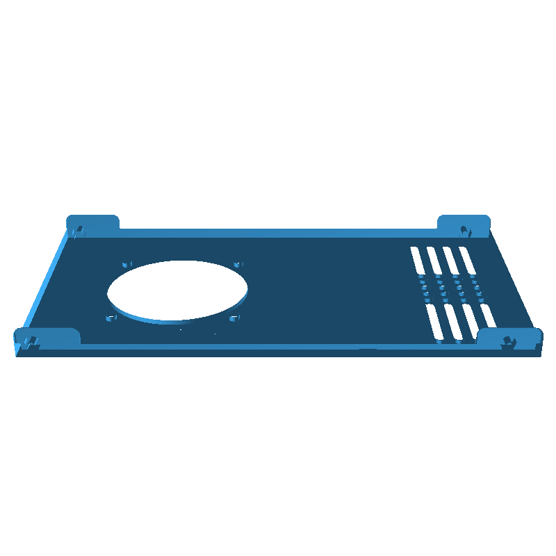 60/80mm fan psu shroud for Ender 3 Pro/v2/Max - LRS 350/24