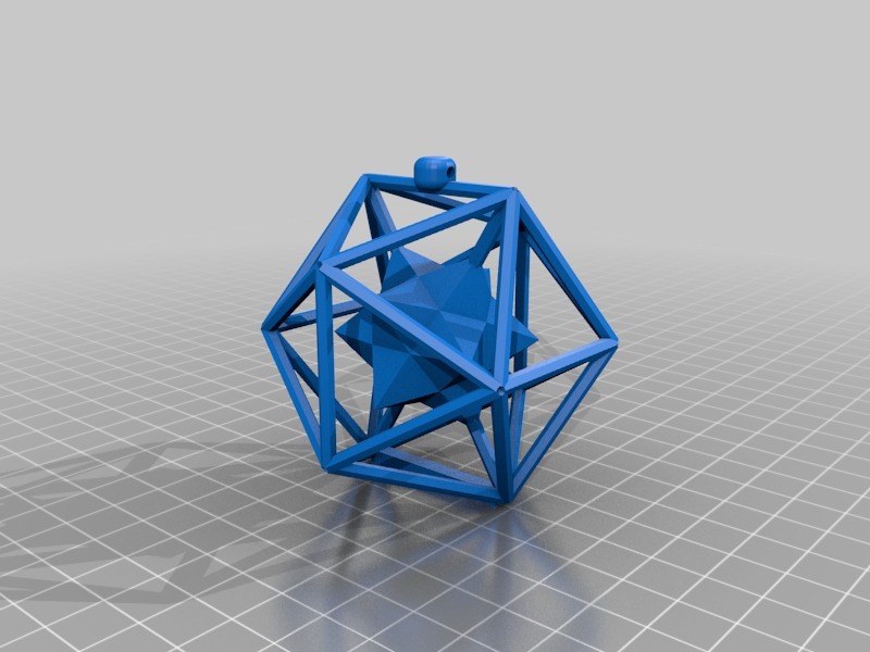 İkozahedral Noel Süsleri