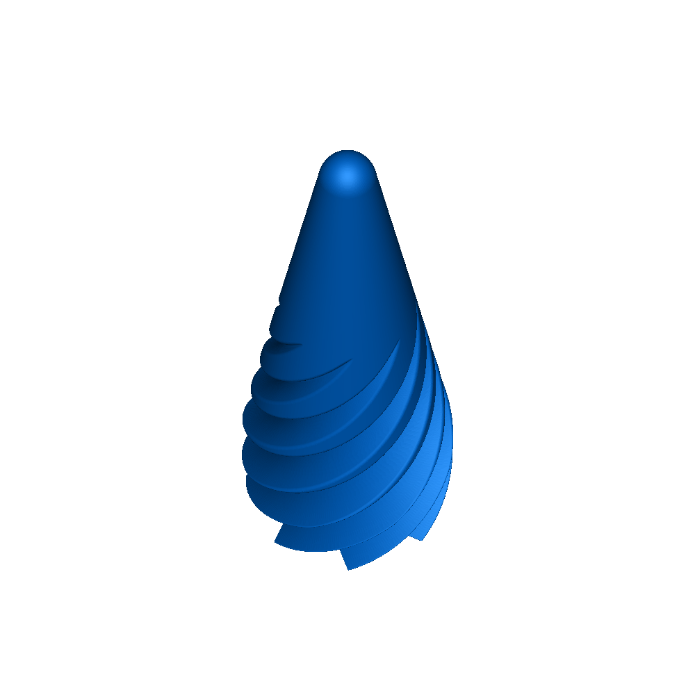 piral Cone Fiddle Toy