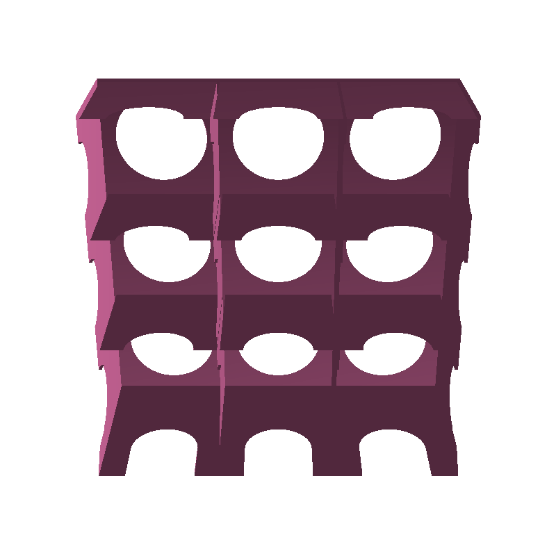 Espresso Cup Shelf (2 1/2" x 2 1/2" Max Cup Size)