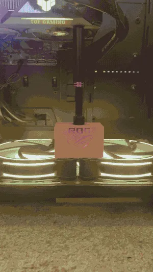 Soporte GPU Con Base Iluminada