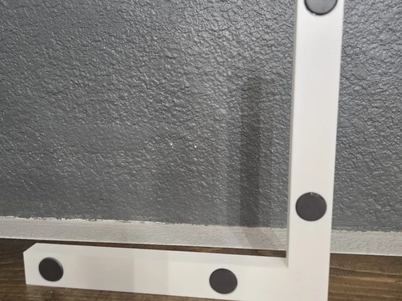 Magnetic laser jig 90 deg.