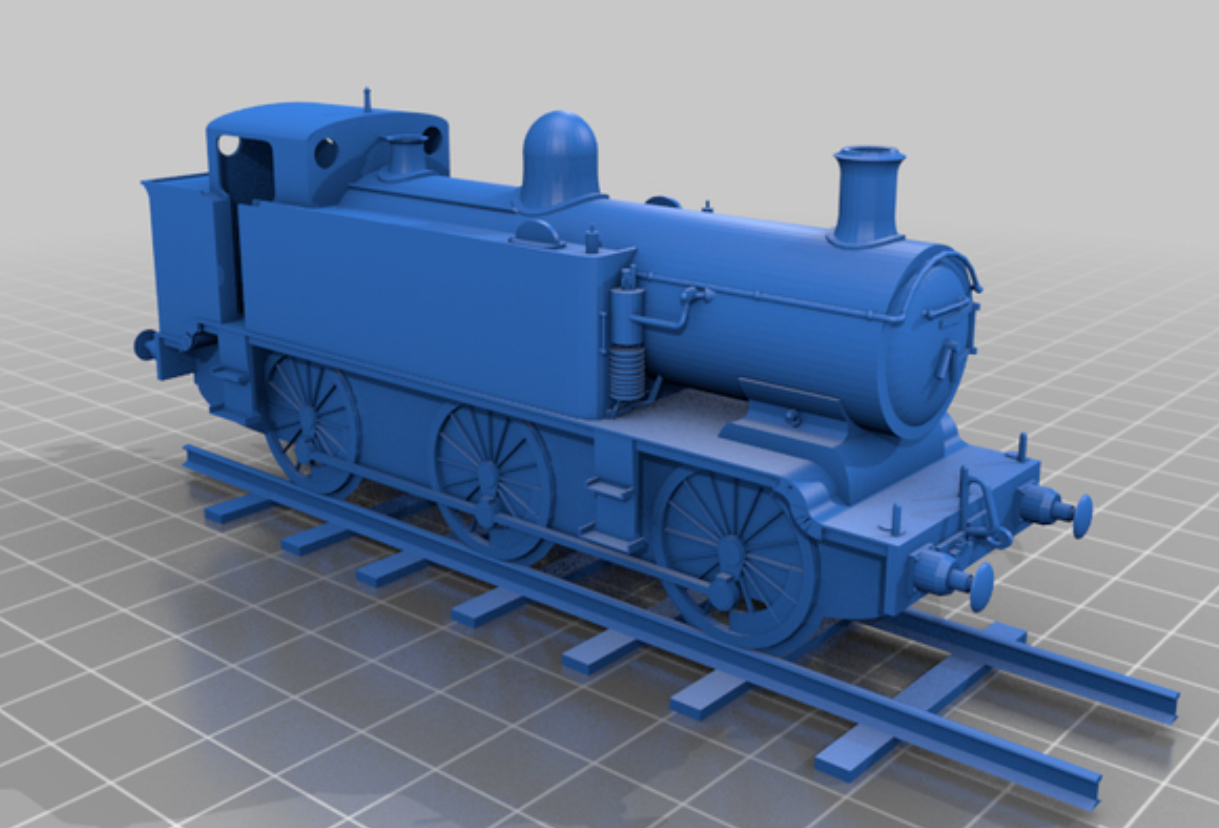 Steam train | 3D models download | Creality Cloud