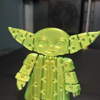 Flexi Articulated Baby Yoda (The Child) from The Mandalorian-2