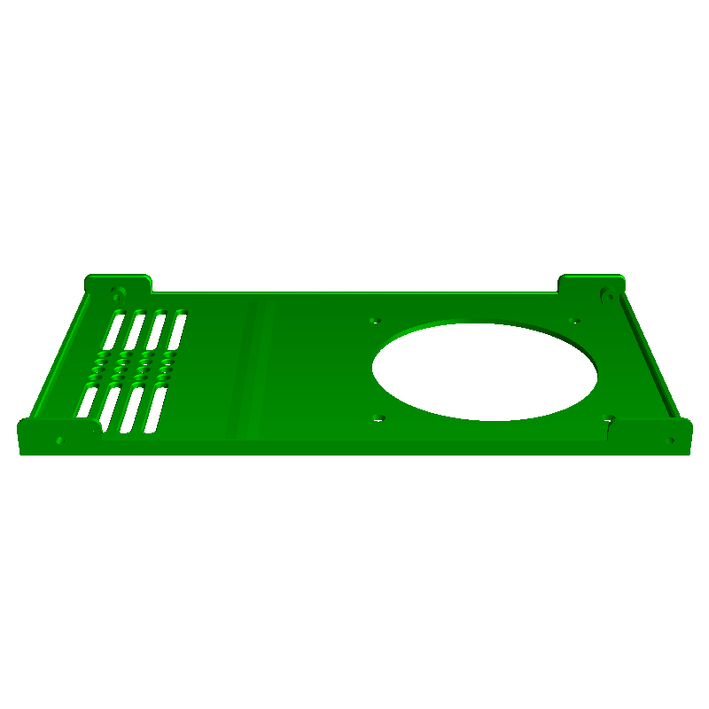60/80mm fan psu shroud for Ender 3 Pro/v2/Max - LRS 350/24