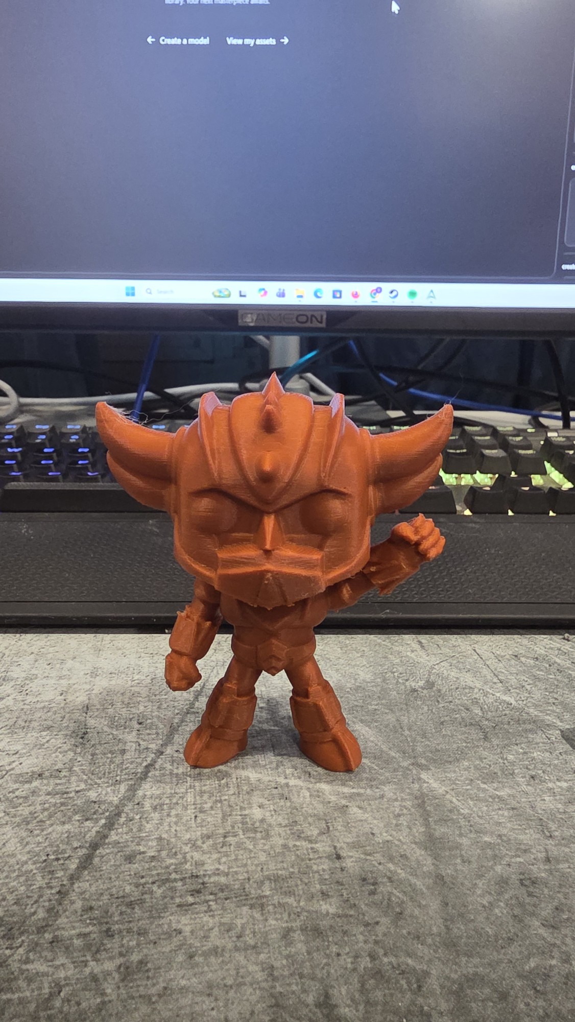 Grendizer Funky Pop AI Generated