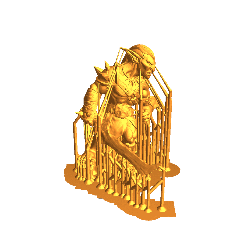 Goblin - Tabletop MIniature (Pre-Supported STL)