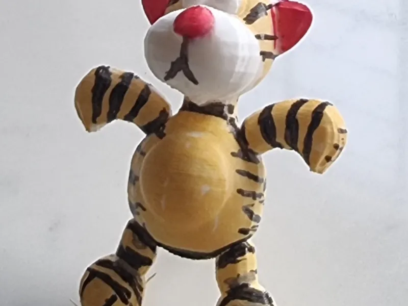 Juguete de tigre
