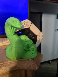 Snake Skull PS5 Controller Holder - Home - PLA - 3D printed product - фото 9
