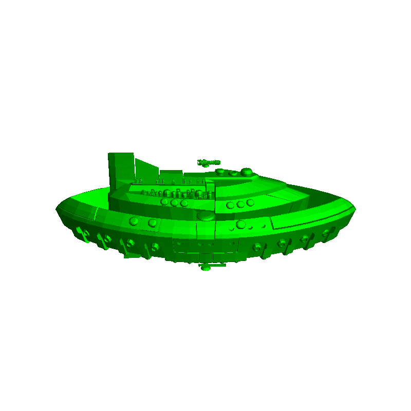 Nicassar Frigate - bfg - ship