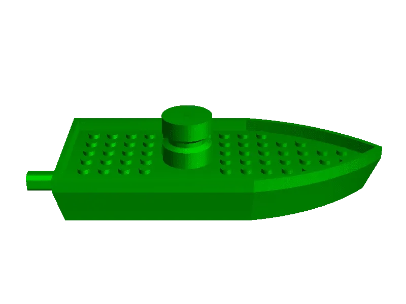 Bootje Lego ballon