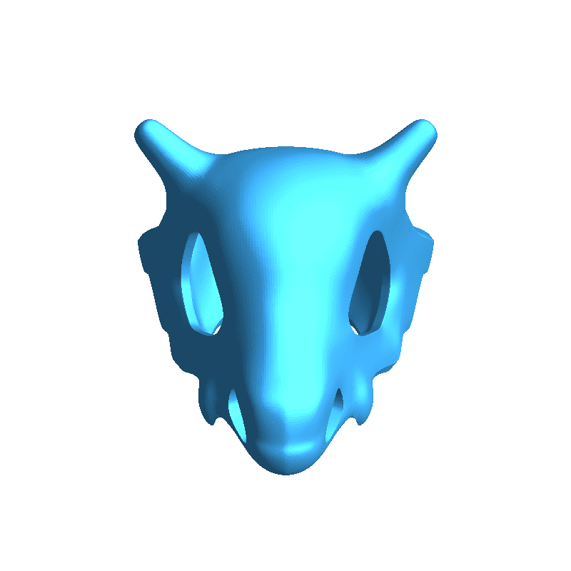 cubone skull