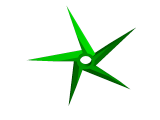 Ninja Star straight edge-0