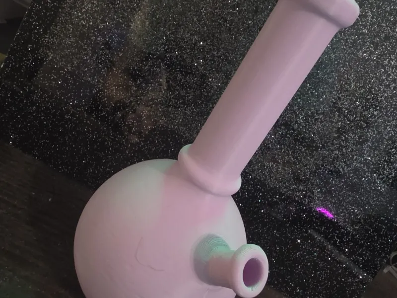 plastic water "vase" 