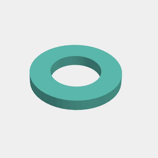1/2" flat washer .5"