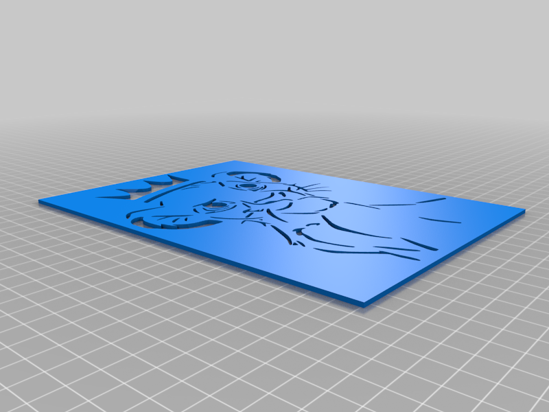 Free Digital Art STL Download - Lion King stencilby SMT_M 🦊