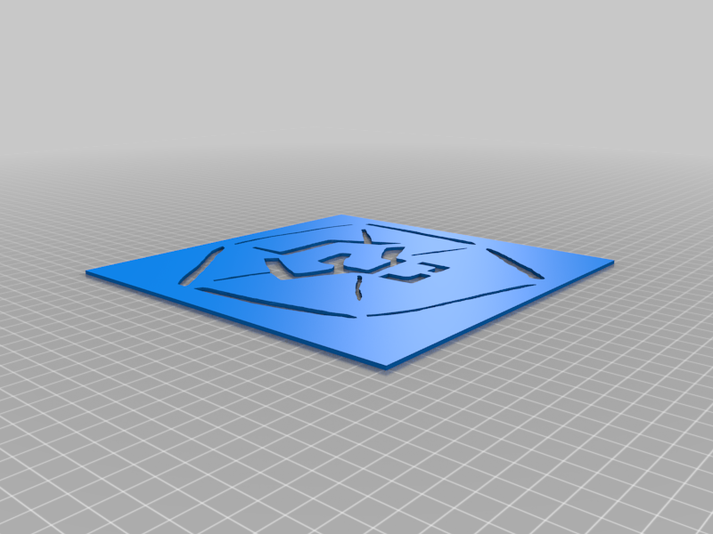 Mario kart Item box stencil