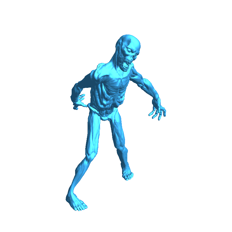 Zombies - Tabletop Miniature (Pre-Supported STL)