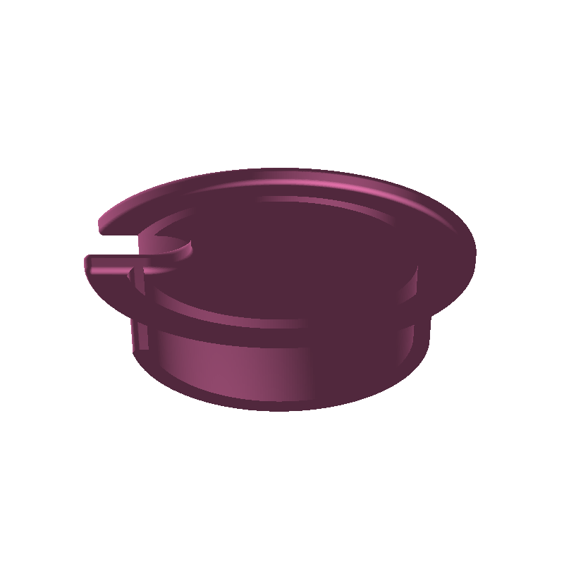 2.6 inch (7.2 cm) wire hole cover for desks