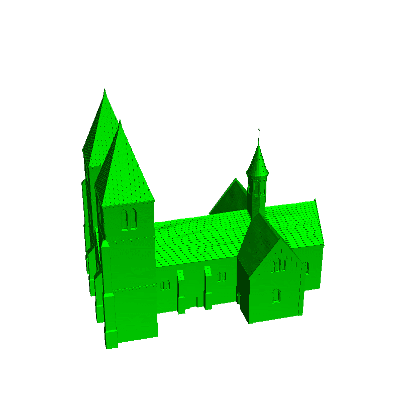 bretonnian house church - terrain - lp