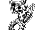 Mechanic keychain-0