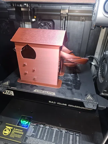 hamster house with slide-0