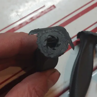 screwdriver handle with grip fins 1/4 hex bits hand tool-0