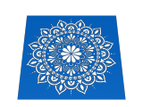mandala airbrush stencils -5