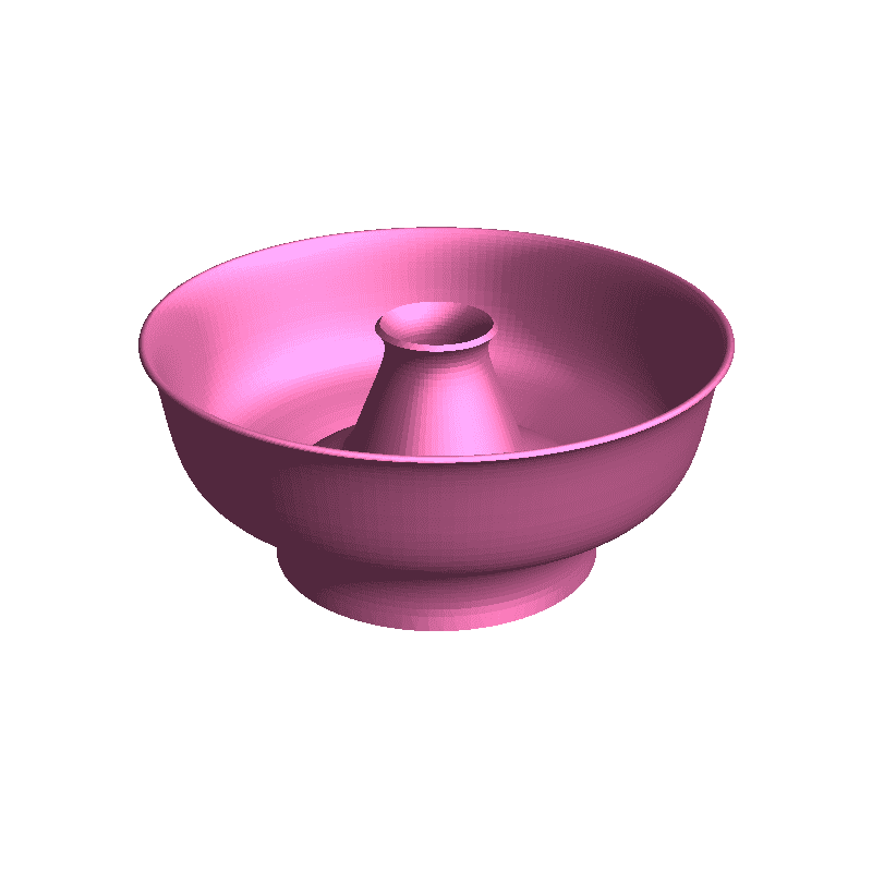 Easy print pistachio bowl