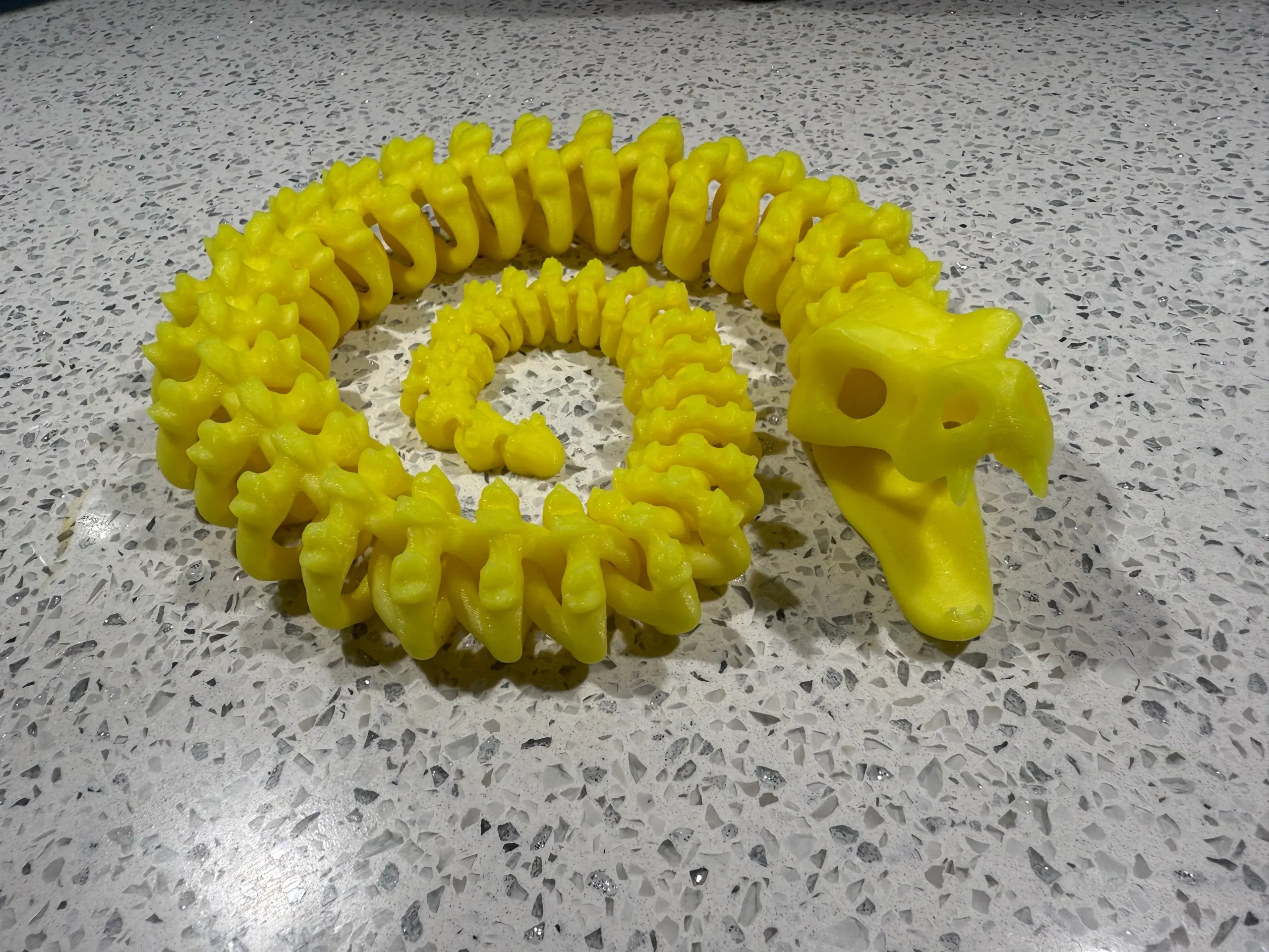 Articulated Skeleton Snake-0