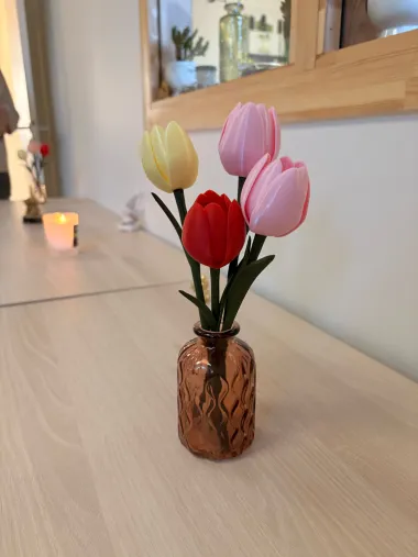 Decorative Tulip - Art - PLA - 3D printed product - фото 18