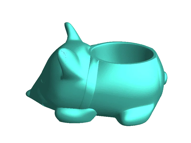 vaso cachorrinho