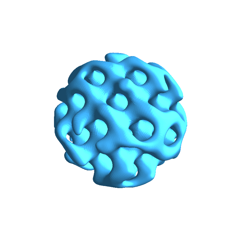 Gyroid Sphere #5