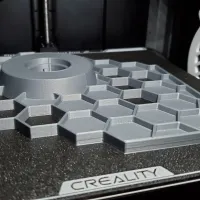 Creality K1 honeycomb style side mounts kit-3