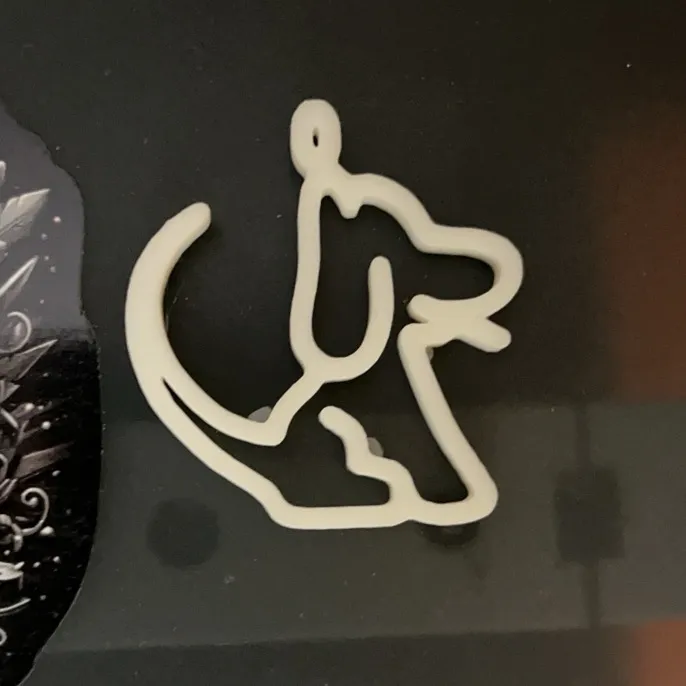 Dog key chain
